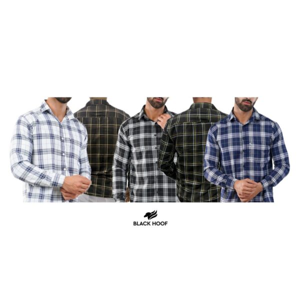 Classic Men's Check Shirt Pack (Set of 5) (1)