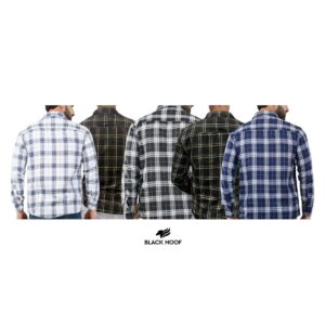 Classic Men’s Check Shirt Pack (Set of 5)